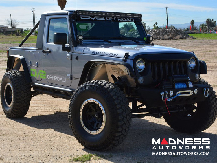 Jeep Wrangler JK Truck Conversion Kit Black MADNESS Autoworks